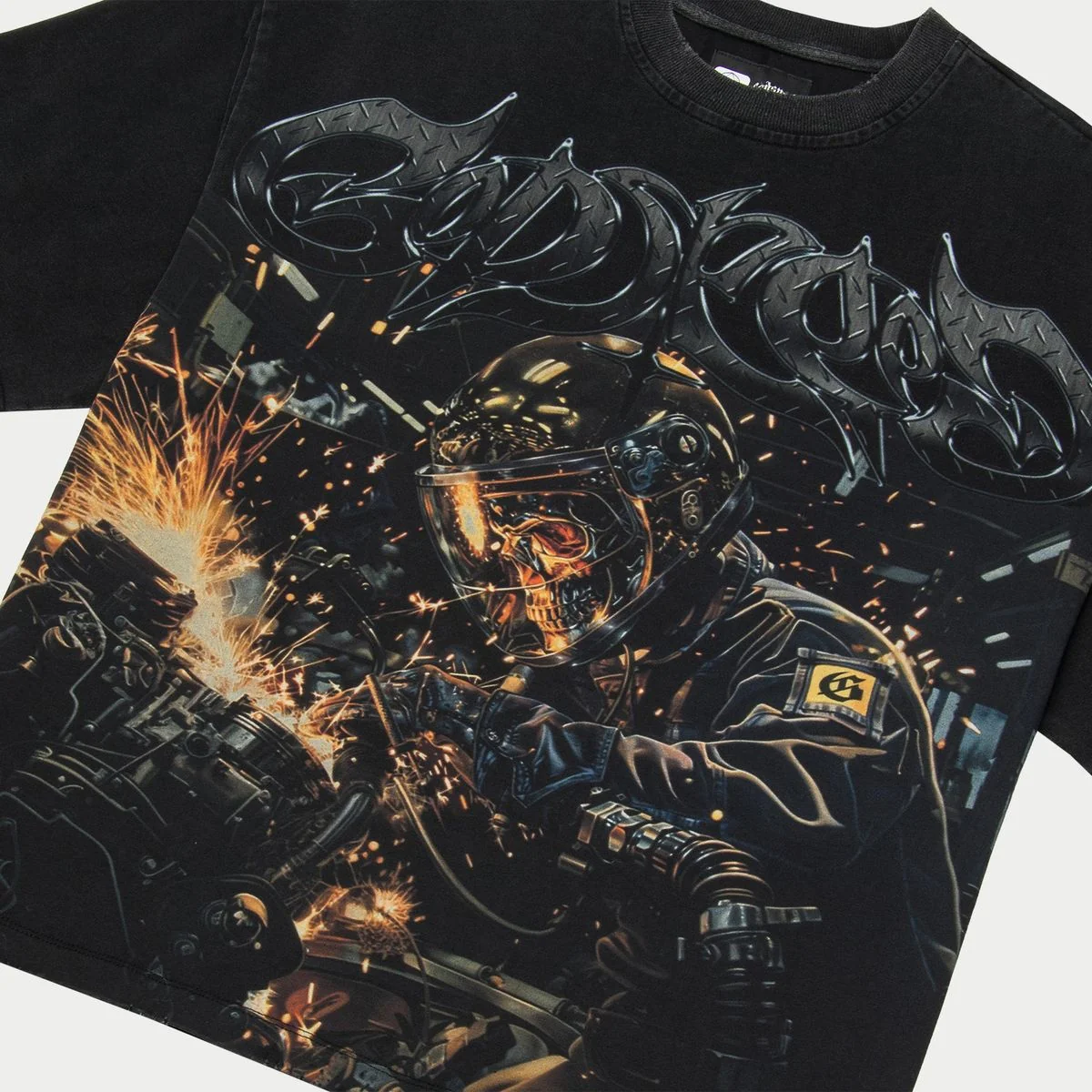 Godspeed Steel Sharpens Steel Tee - Image 3