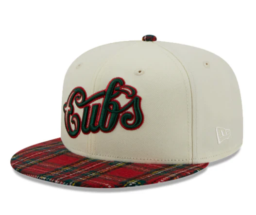 New Era 950 Chicago Cubs Plaid Visor Hat - Image 5
