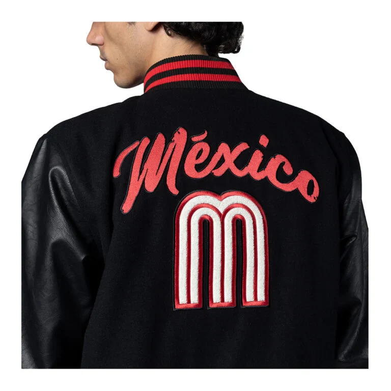 New Era Mexico Pre Lined Bomber Jacket - Image 4