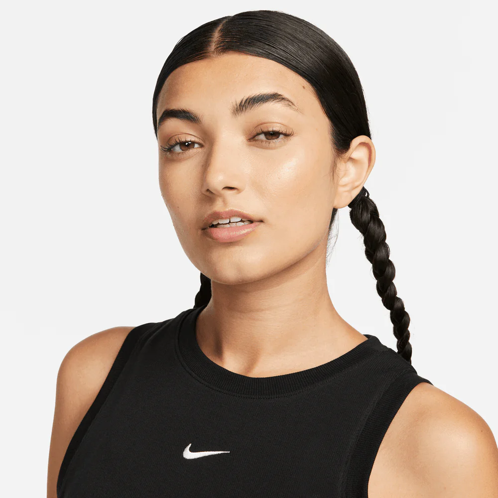 Wmns Nike Sportswear Chill Knit Cropped Tank Top - Image 3