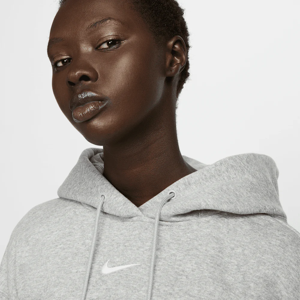 Wmns Nike Sportswear Phoenix Fleece Oversized Pullover Hoodie - Image 3