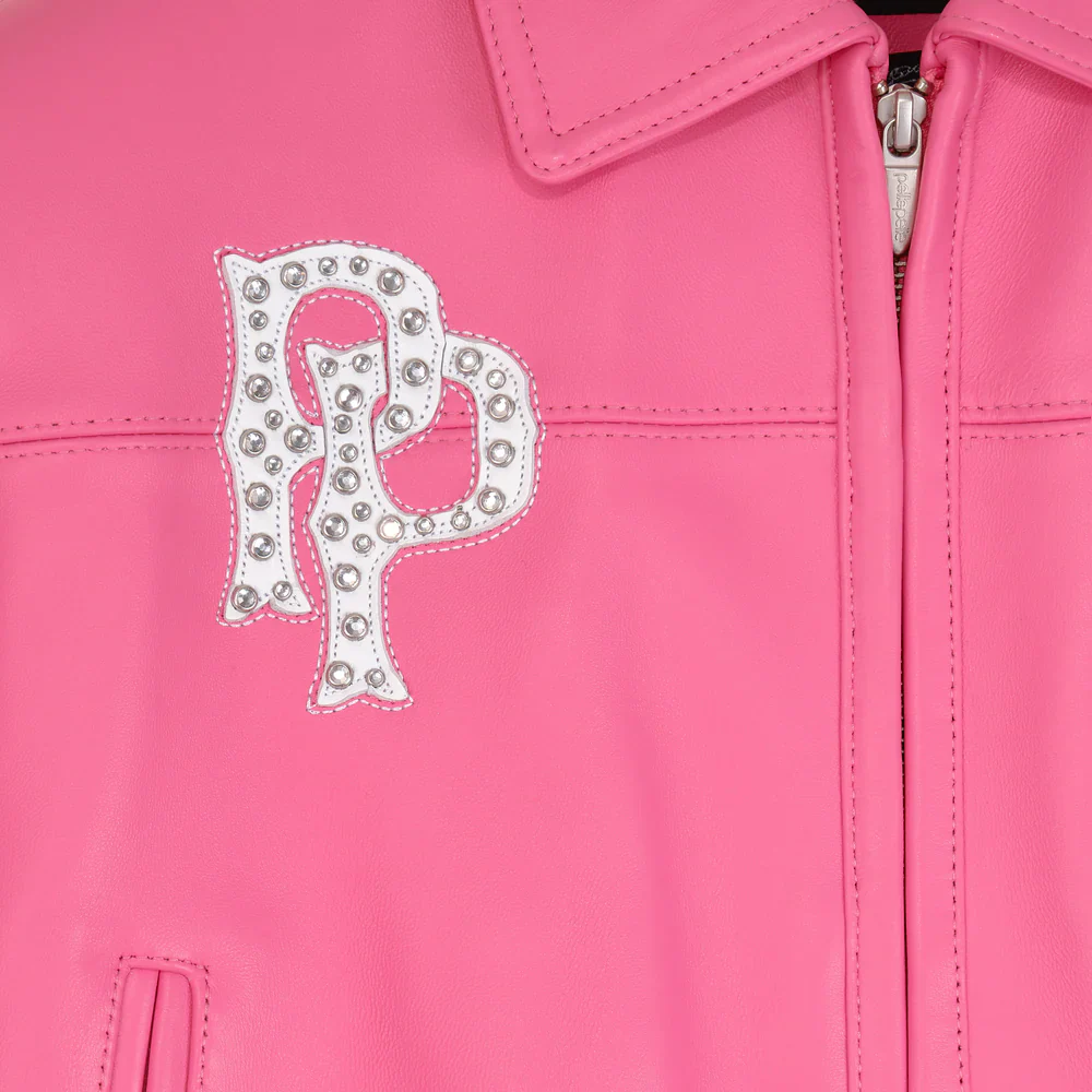 Wmns Pelle Pelle American Bruiser Crop Jacket - Image 4