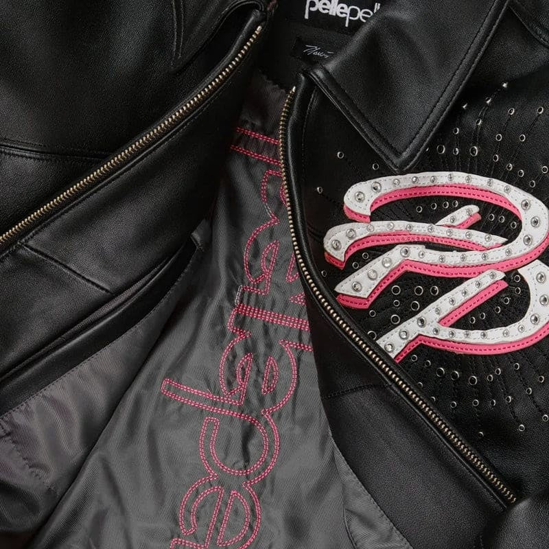 Wmns Pelle Pelle Greatest Of All Time Crop Jacket - Image 4